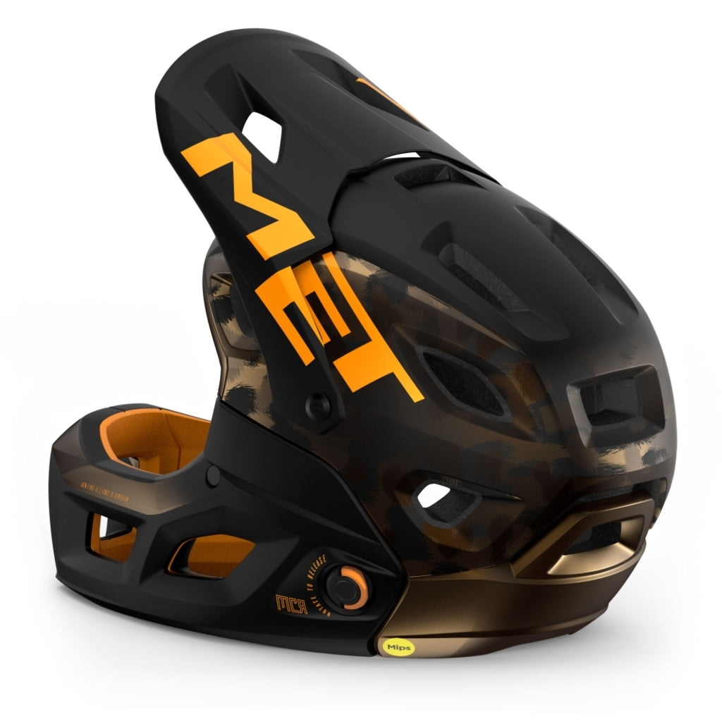 Fietshelm - MET Parachute MCR MIPS - Bronze/Orange Fietshelm - MET Parachute MCR MIPS - Bronze/Orange